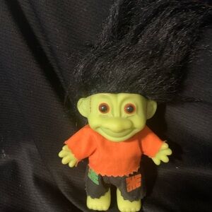 Vintage Russ Troll Doll, Halloween Ghoul or Frankenstein
